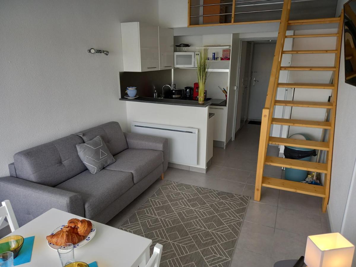 Studio 6 pers, vu imprenable sur les bateaux Agde Extérieur photo